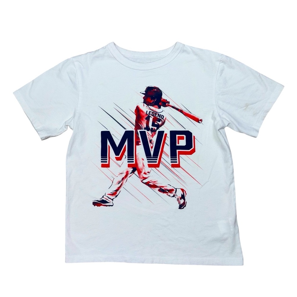 Children’s Place Baseball MVP Short Sleeve Shirt Small 5/6
